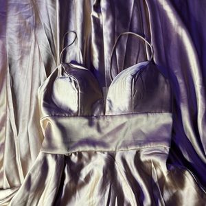 WORN ONCE CHAMPAGNE DRESS